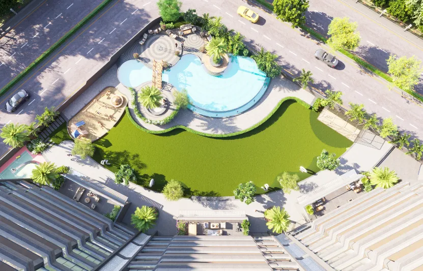  Pool Side View